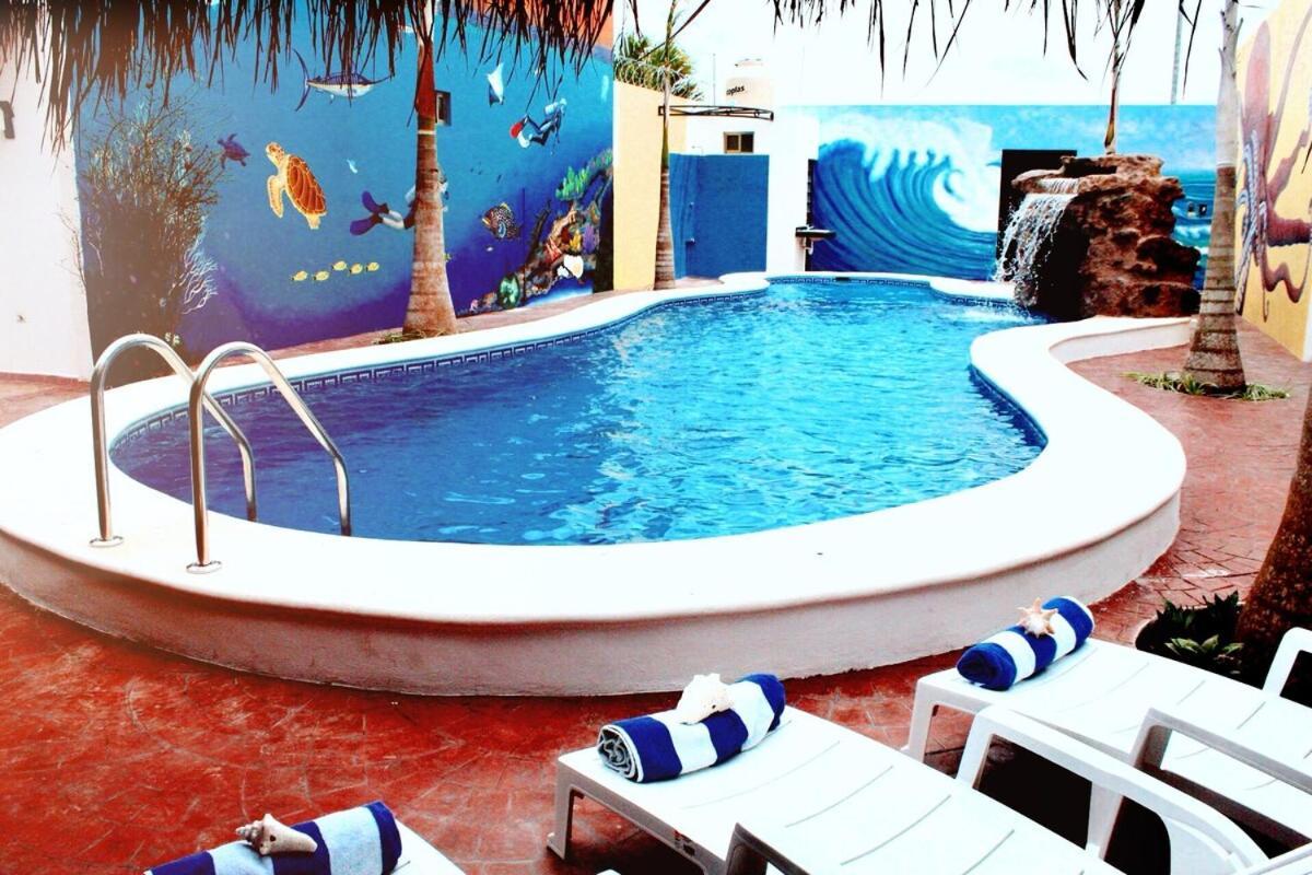 Casa De Mario 4 Beautiful House With A Huge Pool Cozumel
